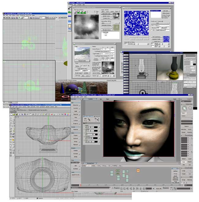 Screenshots 3D-programma