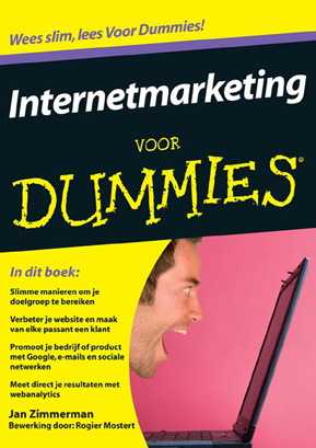 Cover van het boek Webanalytics voor dummies