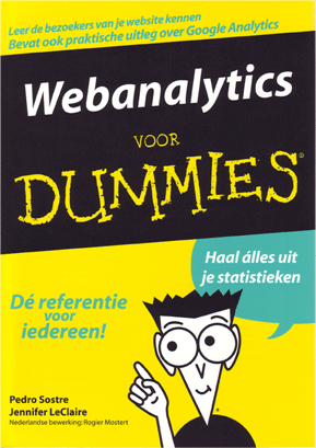 Cover van het boek Webanalytics voor dummies