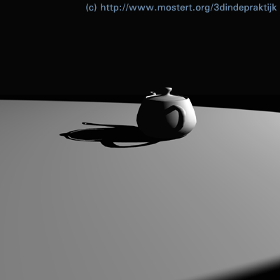 Ray-traced schaduw