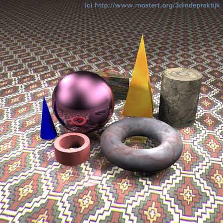 Raytracing rendering