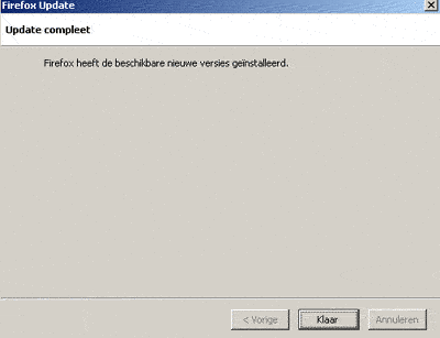 Firefox upgraden stap 3 Firefox upgraden stap 2