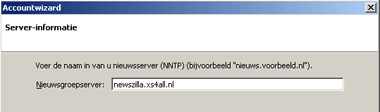Nieuwsgroepen en Thunderbird stap 5