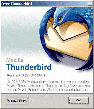 Thunderbird upgraden stap 3